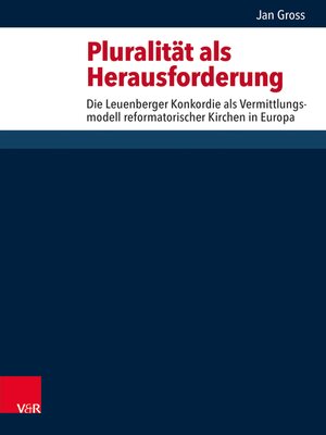 cover image of Pluralität als Herausforderung